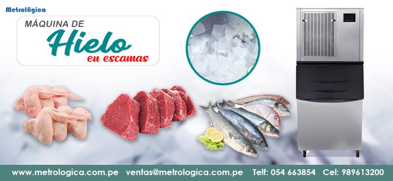 Uso del hielo en escamas para una mejor conservación de alimentos